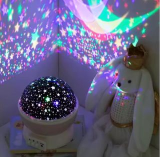 LUZ LLUVIA DE ESTRELLAS lámpara colores