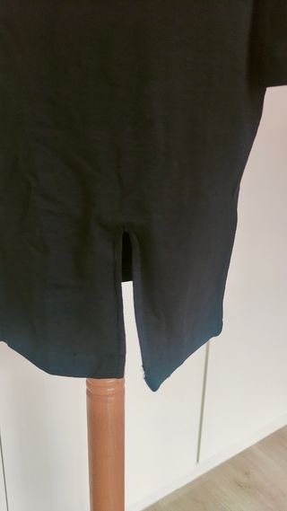 Vestido NUEVO negro manga larga ajustado S36 M38