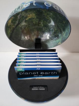 Planeta Tierra Bluray Edición globo terráqueo