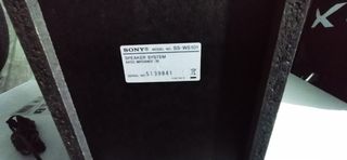 Subwoofer home cinema