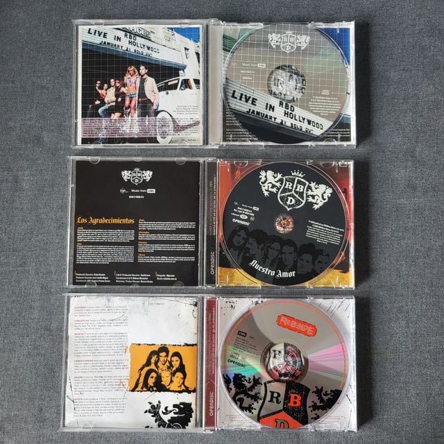 RBD Lote CDs