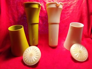 Set di oliere per olio e aceto Tupperware anni '70