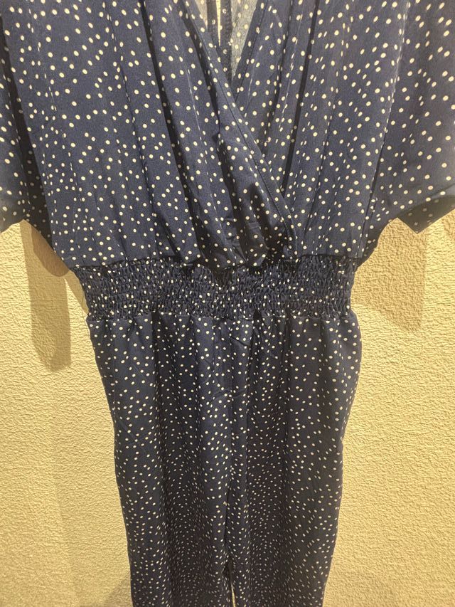 Mono azul marino con lunares Shein XXL