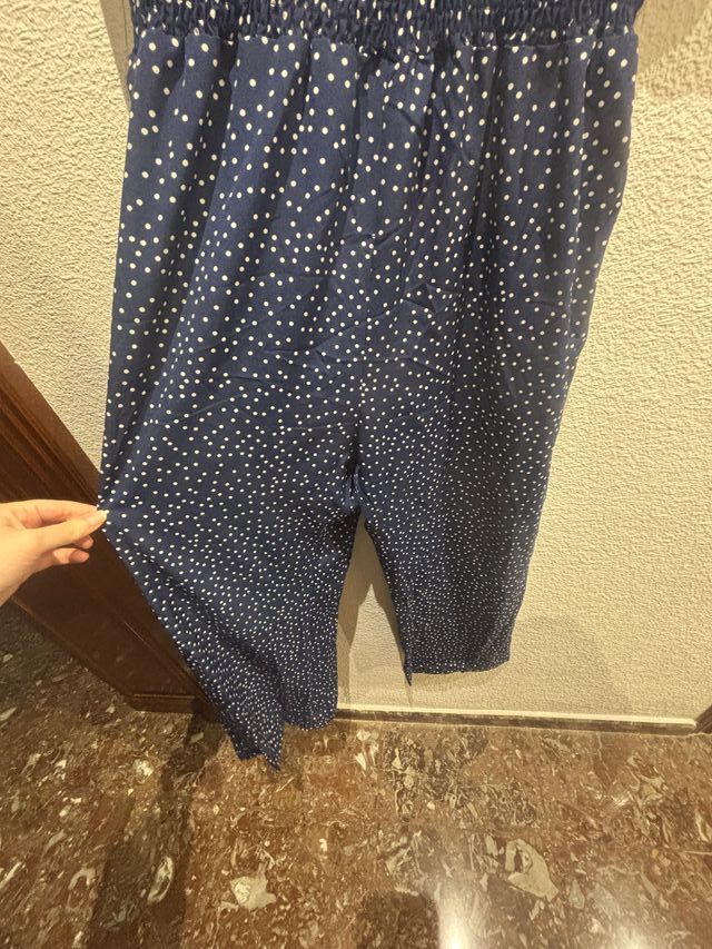 Mono azul marino con lunares Shein XXL