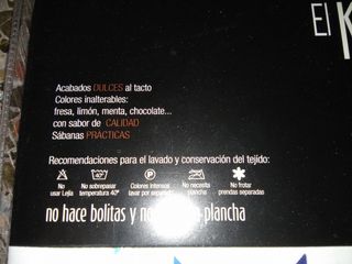 2-Juego de cama 90cms de 3-piezas cada uno. Nuevo.