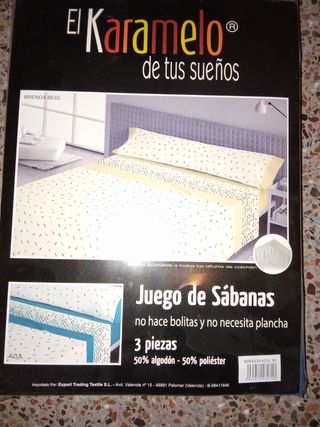 2-Juego de cama 90cms de 3-piezas cada uno. Nuevo.