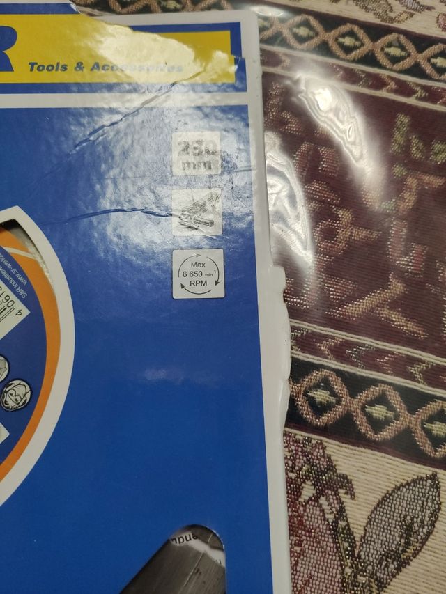 Disco diamante 230mm