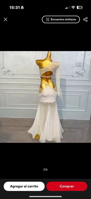 Traje danza del vientre o gitana