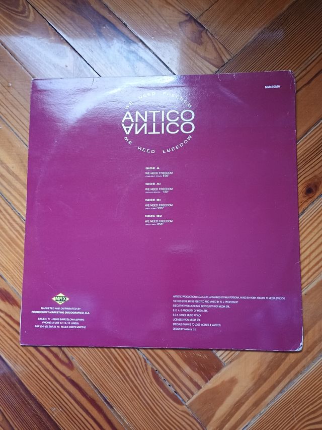 Música disco 80 90 maxi single