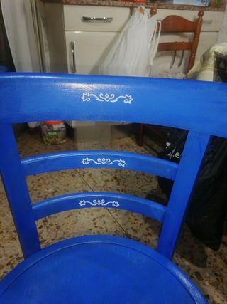Silla de madera