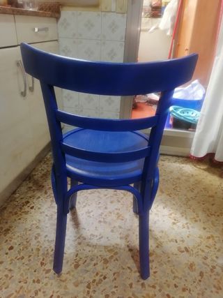 Silla de madera