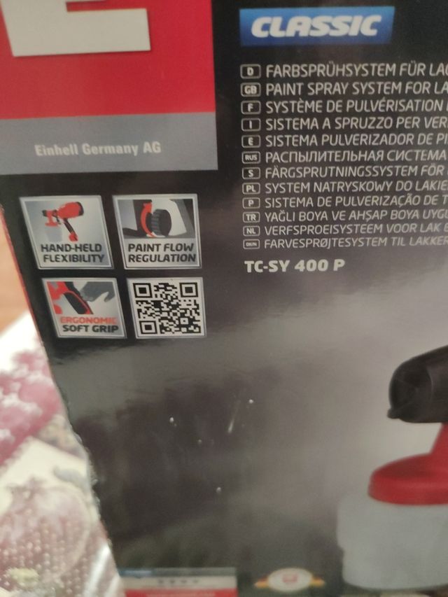 Einhell sistem pulvelizacion