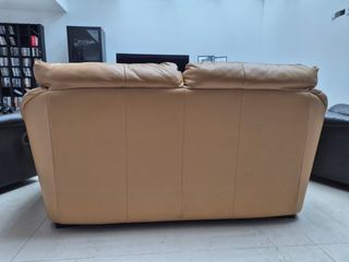 Sofa 2 plazas piel