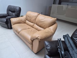 Sofa 2 plazas piel