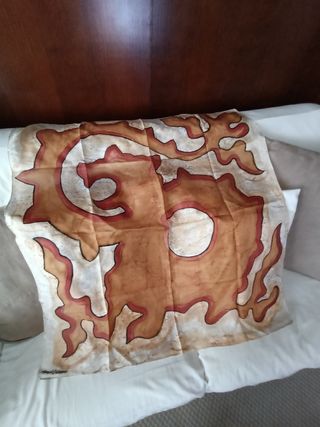 Pañuelos seda natural pintados a manoMerce Cañadel