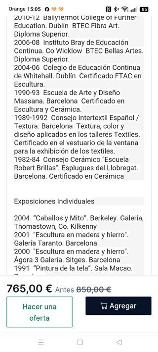 Pañuelos seda natural pintados a manoMerce Cañadel