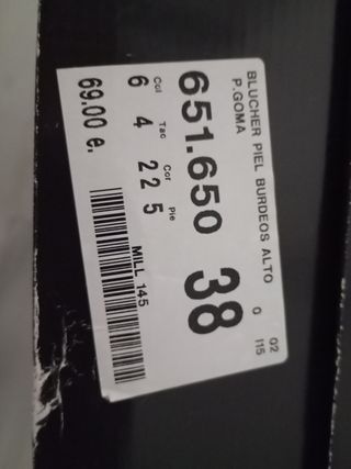 Zapatos de piel tacon