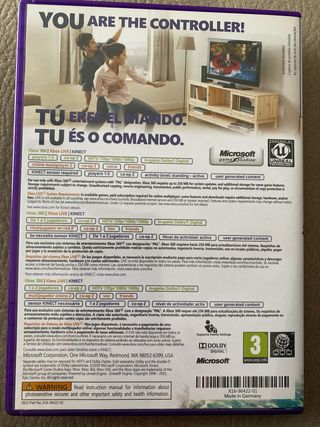 KINECT ADVENTURES! XBOX 360