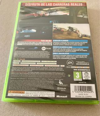 Shift 2 unleashed NEED FOR SPEED Xbox 360 Nuevo