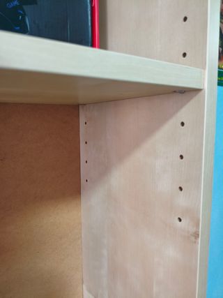 Estantería de madera 5 baldas