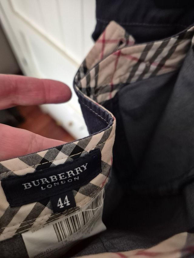 Pantalón denim Burberry mujer