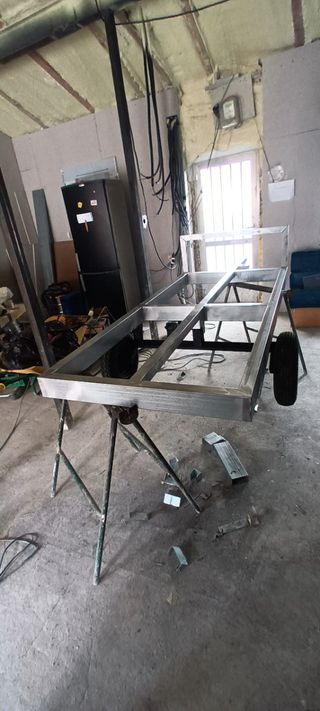 Remolque de tractor pequeño