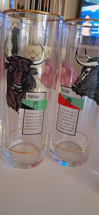 Vasos tubo colección