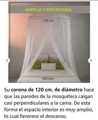Mosquitera cama 135-150 cm