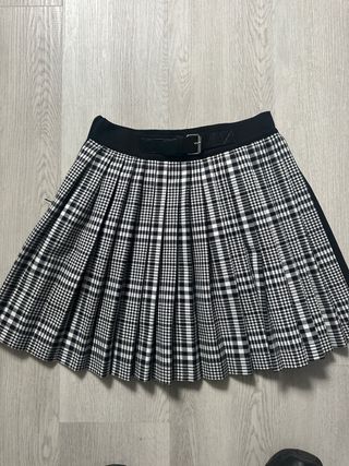 Minifalda plisada