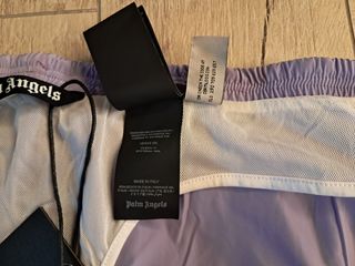 Costume Shorts Mare Pantaloncino Palm Angels Blu