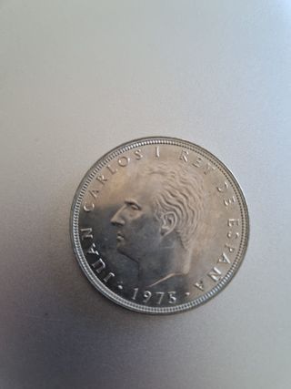 Monedas de 100 pesetas año 1975