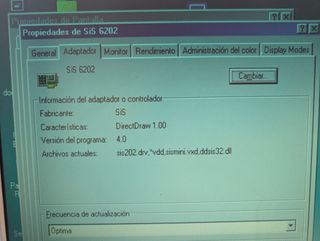 tarjeta de video PCI SIS 6202 MS DOS - WINDOWS