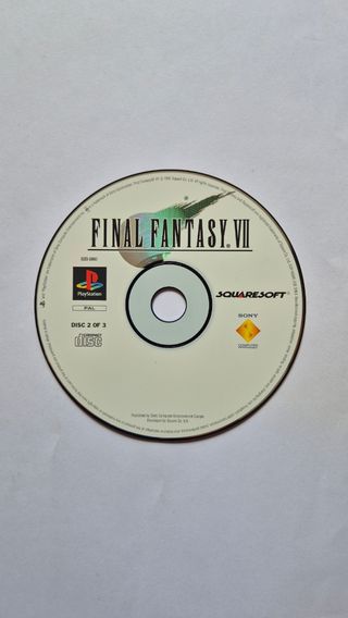Final Fantasy 7 Disco 2 Ps1