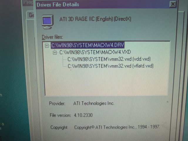 tarjeta de video agp 2x ATI RAGE IIC (rev 2.0) 8mb