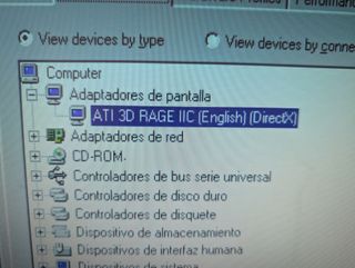 tarjeta de video agp 2x ATI RAGE IIC (rev 2.0) 8mb