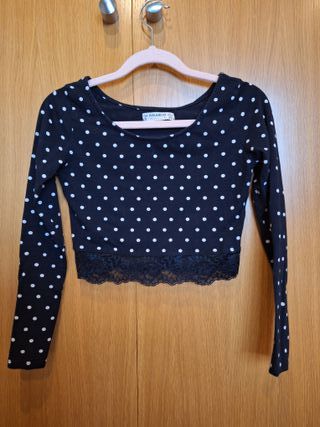 Croptop bershka talla S