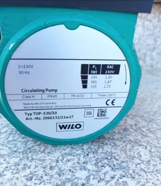 Bomba Circuladora Wilo TOP-S30 10