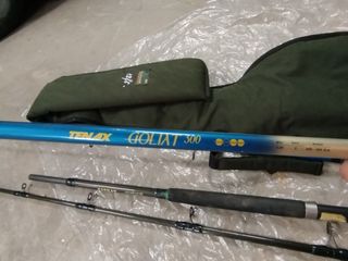 Cañas de pescar siluro