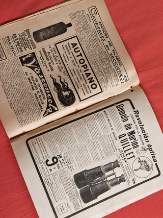 8 REVISTAS ANTIGUAS ILUSTRADAS BLANCO Y NEGRO 1921