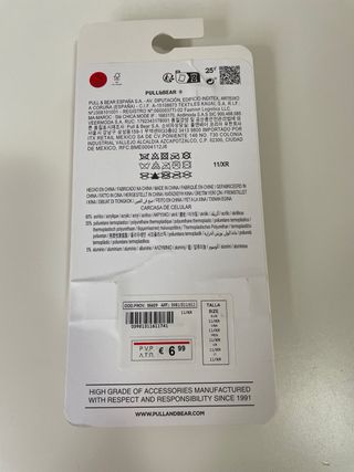 Funda iPhone 11/XR Pull and Bear