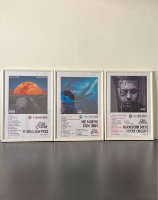 Pack de cuadros de Cruz Cafune