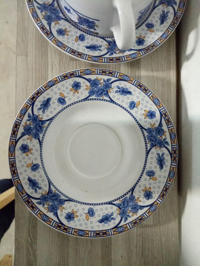 Blu Roses collection tazze da thè