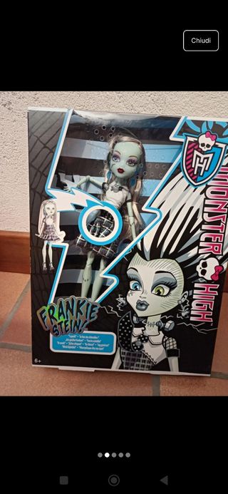 bambola monster high Frankie stein