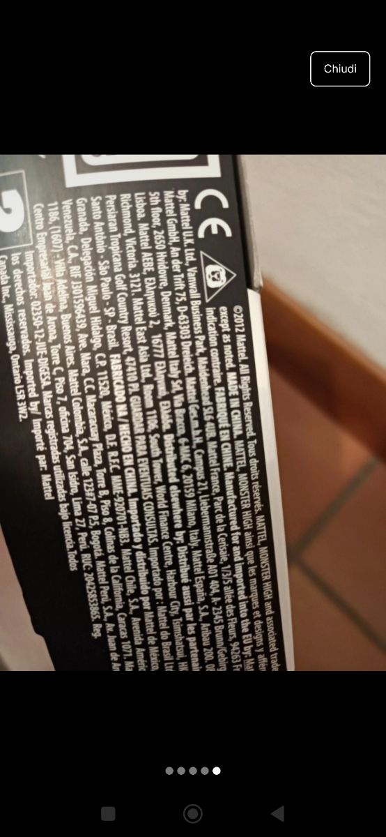 bambola monster high Frankie stein