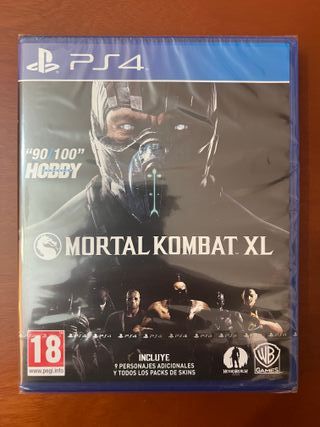 Mortal Kombat XL PS4 Precintado PAL España Nuevo