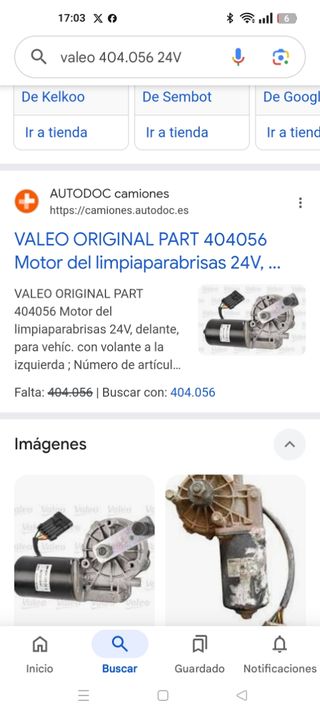 Iveco Varillaje limpiaparabrisas motor