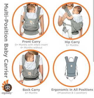 Mochila portabebés Ergobaby para niños f