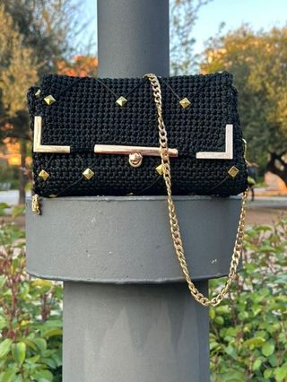 Mini bolso de fiesta. Echo a mano