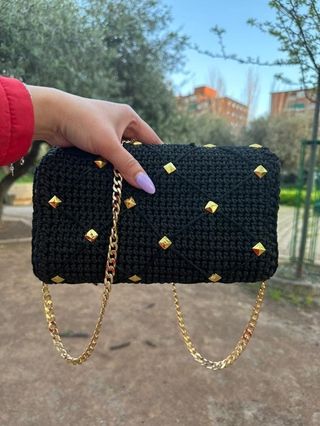 Mini bolso de fiesta. Echo a mano