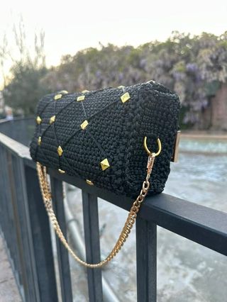 Mini bolso de fiesta. Echo a mano